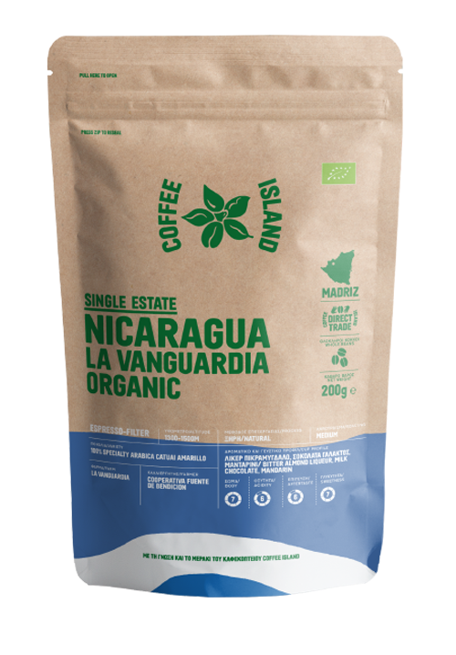 NICARAGUA LA VANGUARDIA ORGANIC PREPACKED 200G