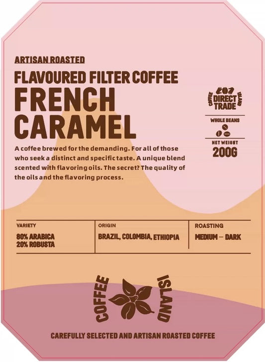 FILTER COFFEE FLAVORED FRENCH CARAMEL (200g)