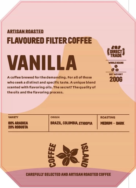 FILTER COFFEE FLAVORED VANILLA (200g)