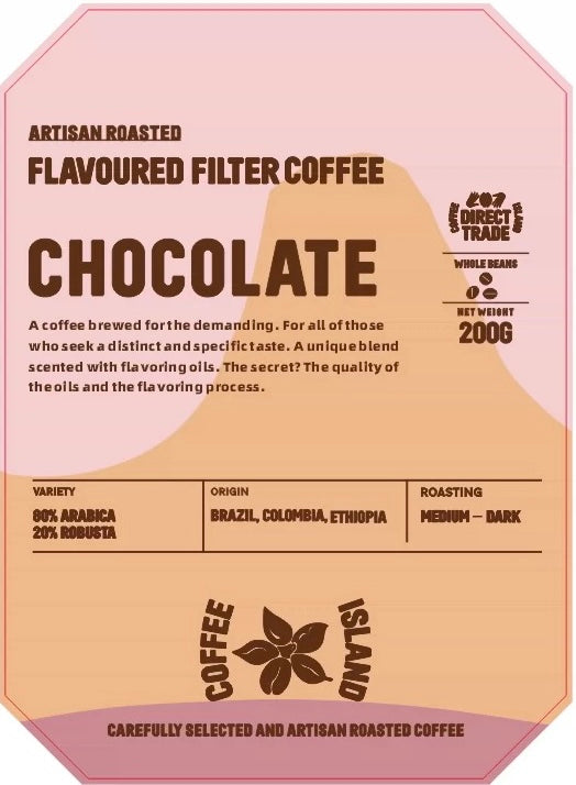 FILTER COFFEE FLAVORED CHOCOLATE (200g)