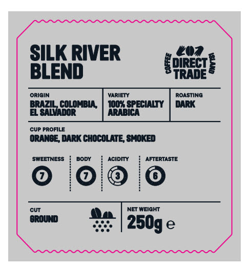 Expresso Silk River Blend 250g (Beans)